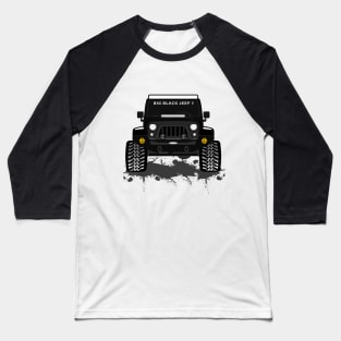 BLACK BIG JEEP 1 Baseball T-Shirt